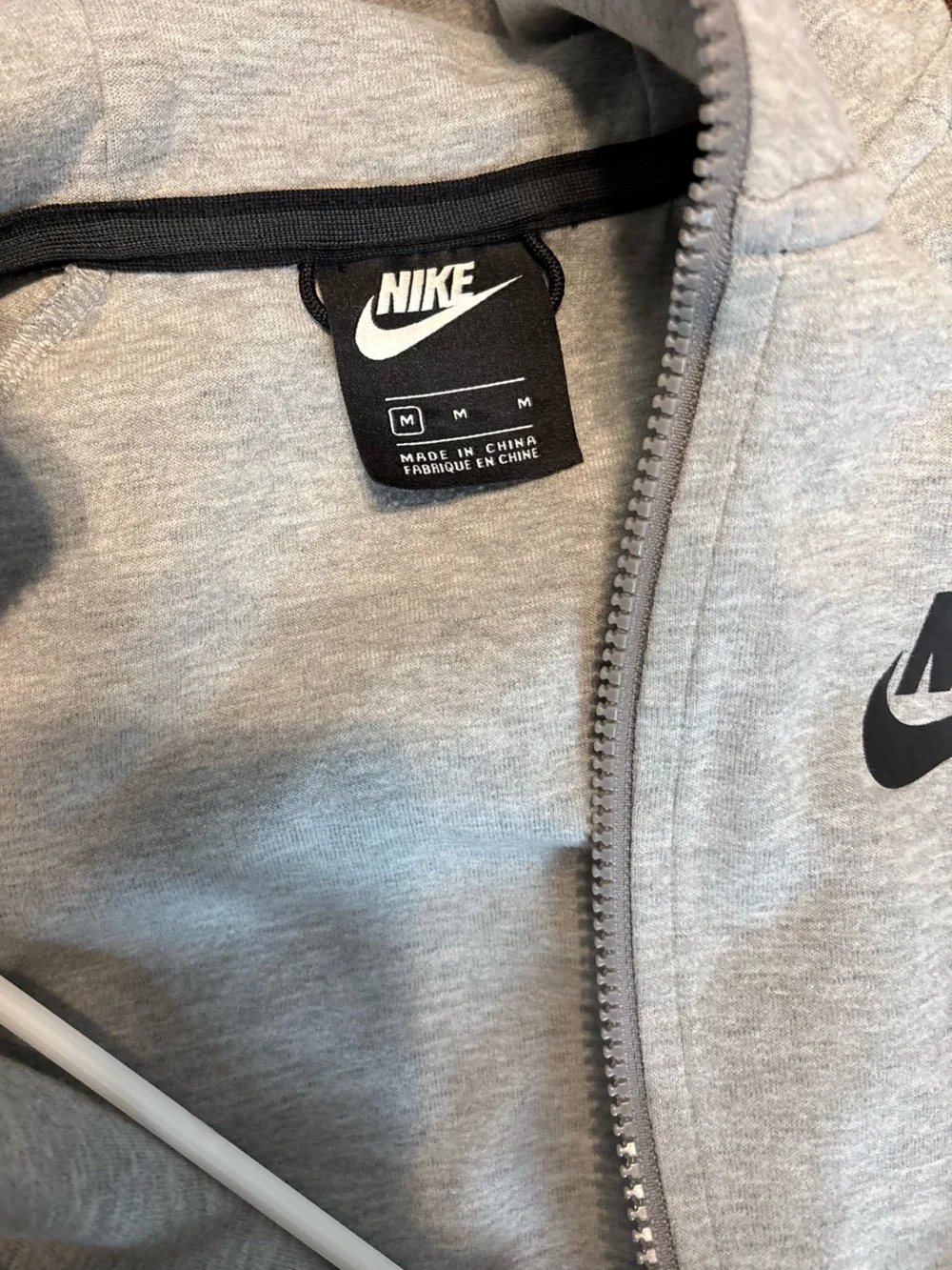 Nike Tech Gray Hoodie Boys youth M